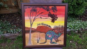 Tony's Kangaroo Painting
